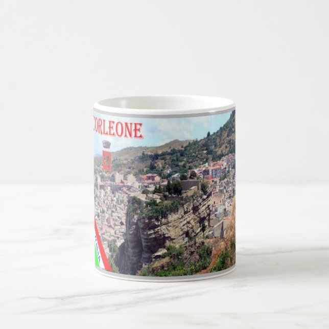 Taza De Café Italia - Sicilia - Corleone - (Centro)