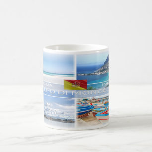 Taza De Café Italia - Sicilia - Golfo de Mondello -