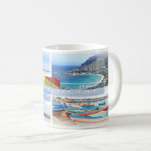 Taza De Café Italia - Sicilia - Golfo de Mondello -