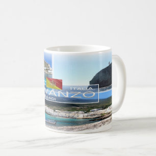 Taza De Café Italia - Sicilia - Isla Levanzo -