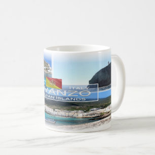 Taza De Café Italia - Sicilia - Isla Levanzo -