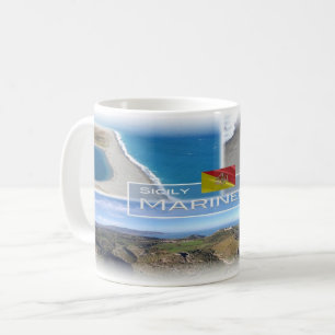 Taza De Café Italia - Sicilia - Reserva Natural Marinello -