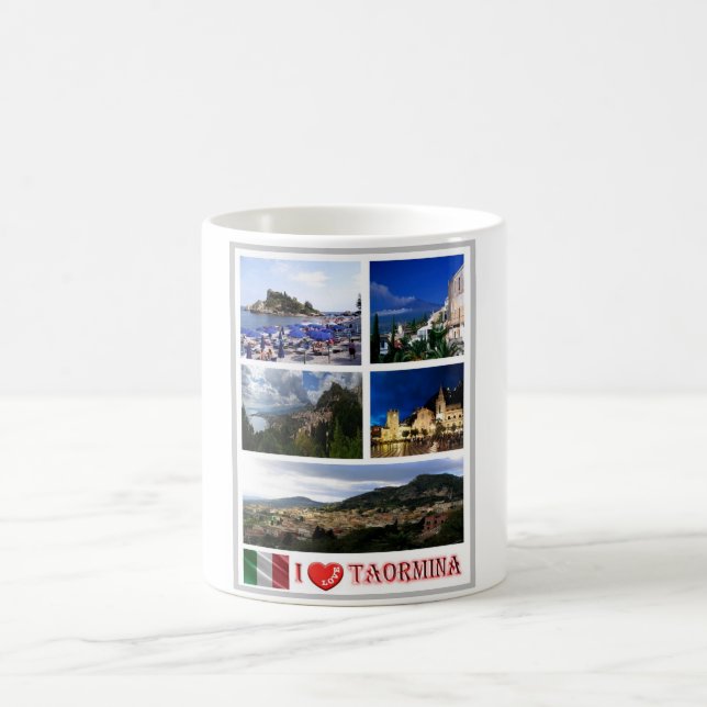 Taza De Café Italia - Sicilia - Taormina - Amo - (Centro)
