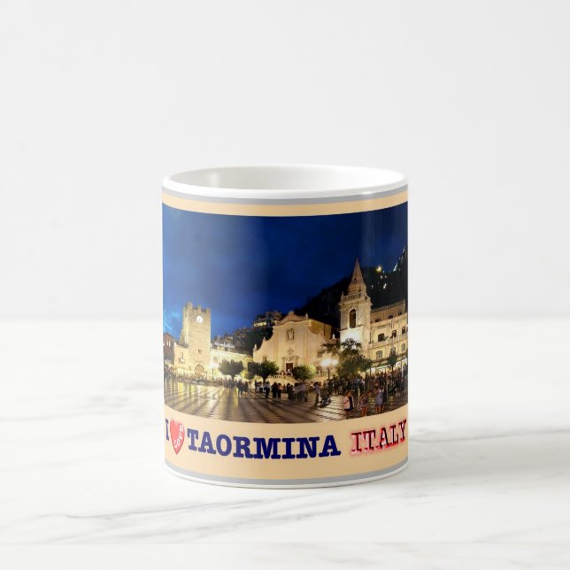 Taza De Café Italia - Sicilia - Taormina - Amo - (Centro)