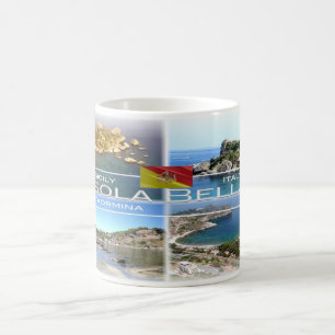 Taza De Café Italia - Sicilia - Taormina - Isola Bella -