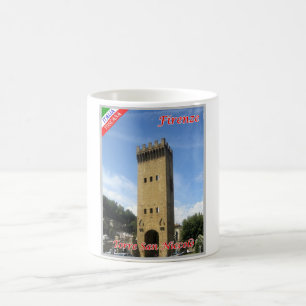 Taza De Café Italia - Toscana - Florencia - Torre San Niccolo