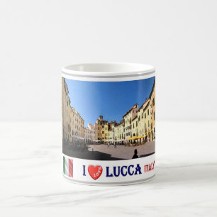 Taza De Café Italia - Toscana - Lucca - I Love -