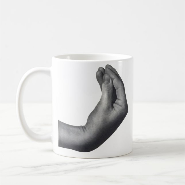 Taza De Café Italian Hand (Izquierda)