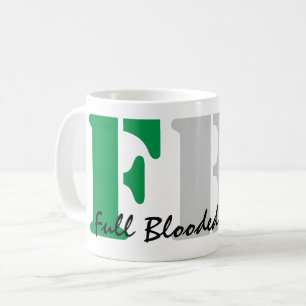 Taza De Café Italiano completo del FBI Blooded