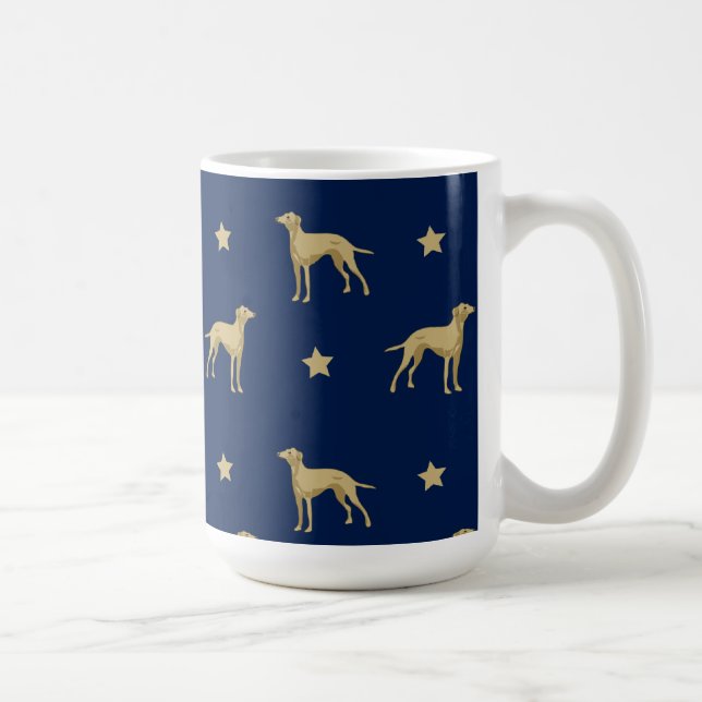 TAZA DE CAFÉ ITALIANO GREYHOUND (Derecha)