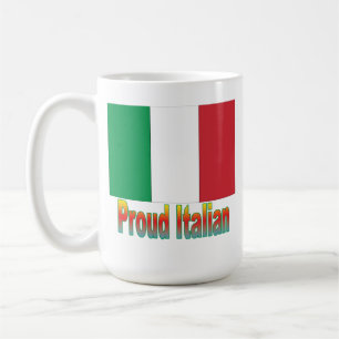 Taza De Café Italiano orgulloso