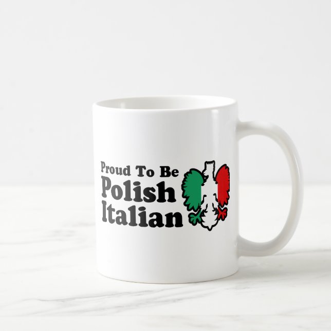 Taza De Café Italiano polaco (Derecha)