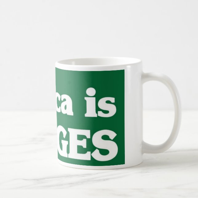 Taza De Café Ithaca es GARGANTAS (Derecha)