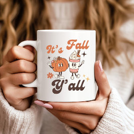 Taza De Café It's Fall Y'all Pumpkin Spice Latte
