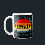 Taza De Café It's Fine I'm Fine Everything Is Fine Fun Birds<br><div class="desc">It's Fine I'm Fine Everything Is Fine Fun Birds Mother's Day Gift. Perfect gift for your dad,  mom,  papa,  men,  women,  friend and family members on Thanksgiving Day,  Christmas Day,  Mothers Day,  Fathers Day,  4th of July,  1776 Independent day,  Veterans Day,  Halloween Day,  Patrick's Day</div>