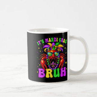 Taza De Café Its Mardi Gras Bruh Funny Crawfish Outfit Boys Gir