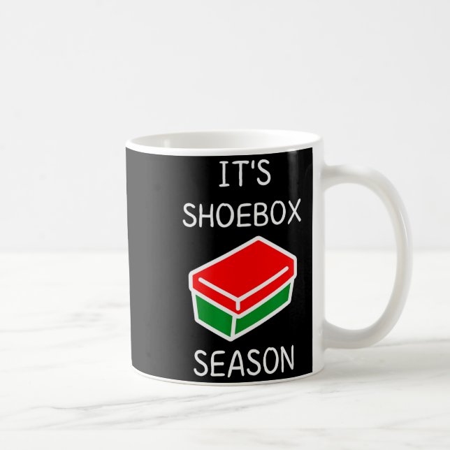 Taza De Café It's Scute Ss Cute Ssbox Season - Christmas Child  (Derecha)