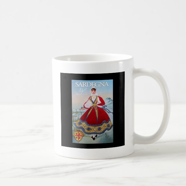 Taza De Café IV - Traje de SARDEGNA (Derecha)