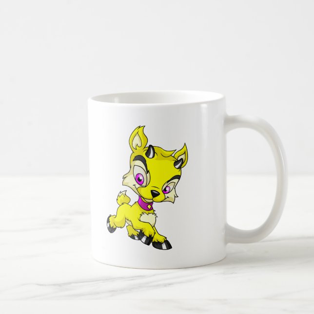 Taza De Café Ixi amarillo (Derecha)