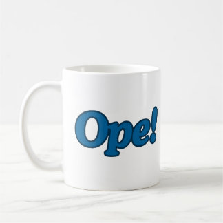 Taza De Café ¡Izquierda y derecha Ope! mug