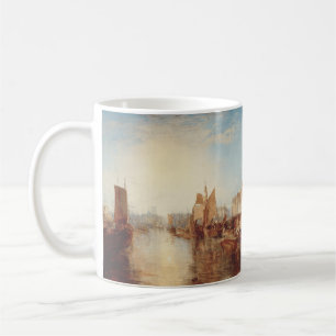 Taza De Café J.M.W. Turner: Puerto de Dieppe Arte Romántico Fin