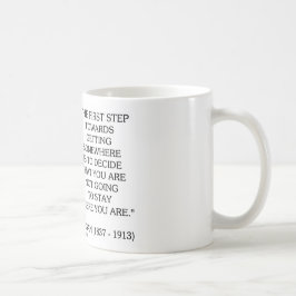Taza De Café J.P. Primer paso de Morgan hacia conseguir en
