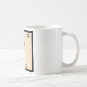 Taza De Café J - Tabla periódica de la química del queso de