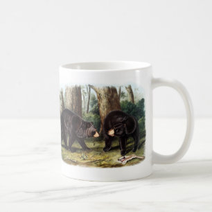 Taza De Café J.W. Audubon - Oso Negro Ursus Americanus