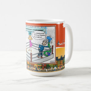 Taza De Café Jab Jab Uppercut Clásico de Aliento