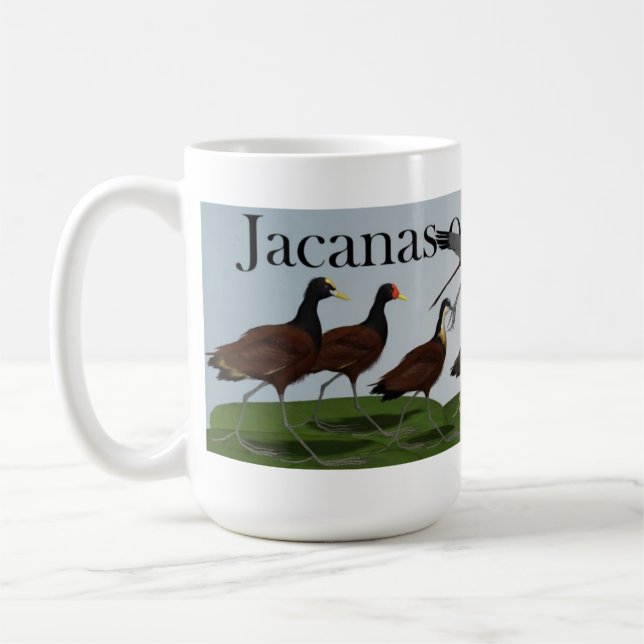 Taza De Café Jacanas del mundo (Izquierda)