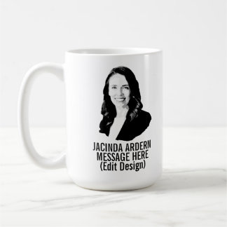 TAZA DE CAFÉ JACINDA ARDERN PERSONALIZADO