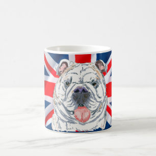 Taza De Café Jack Chate de la unión de Bulldoges ingleses