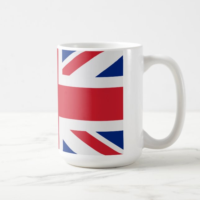 Taza De Café Jack de la Unión de Bandera del Reino Unido (Derecha)