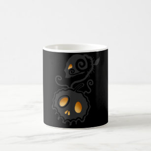 Taza De Café Jack O Lantern Gslow Skull Vine