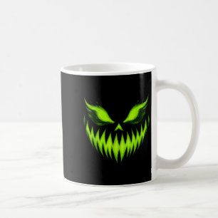 Taza De Café Jack O Lantern Scary Pumpkin Face Halloween Costum