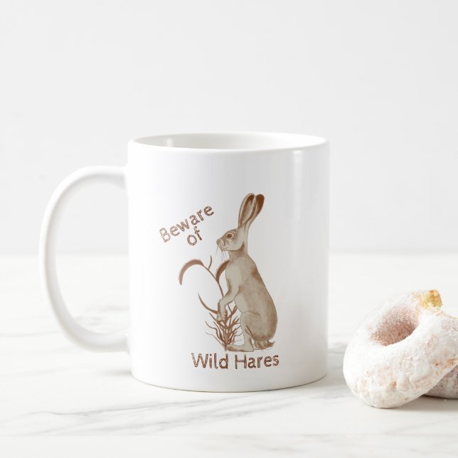 Taza De Café Jack Rabbit y sus amigos (Con donut)