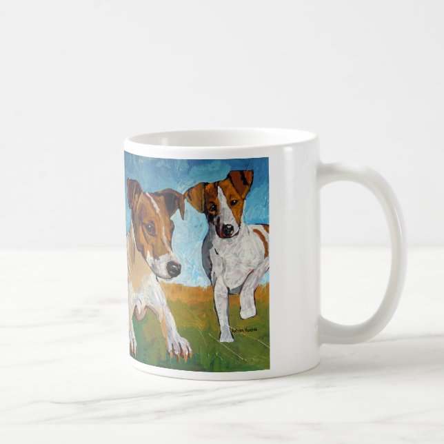 Taza De Café Jack Russell (Derecha)