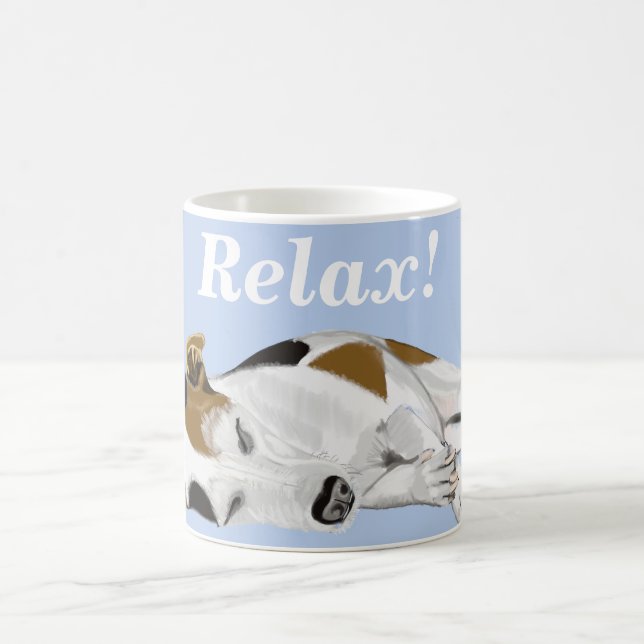 Taza De Café Jack Russell Coffee Mug (Centro)