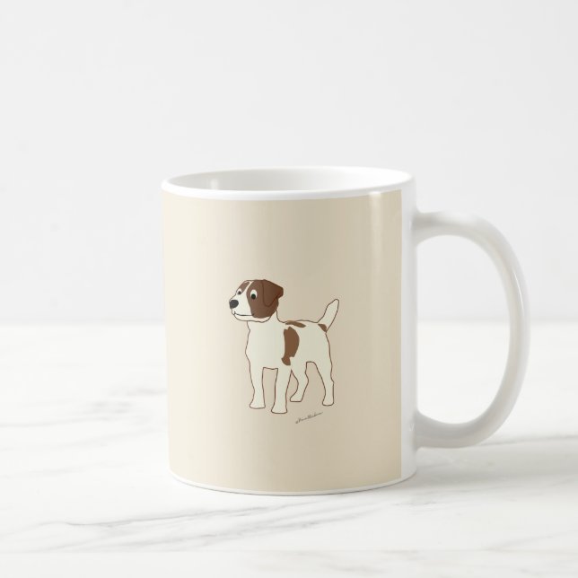 Taza De Café Jack Russell Terrier (Derecha)