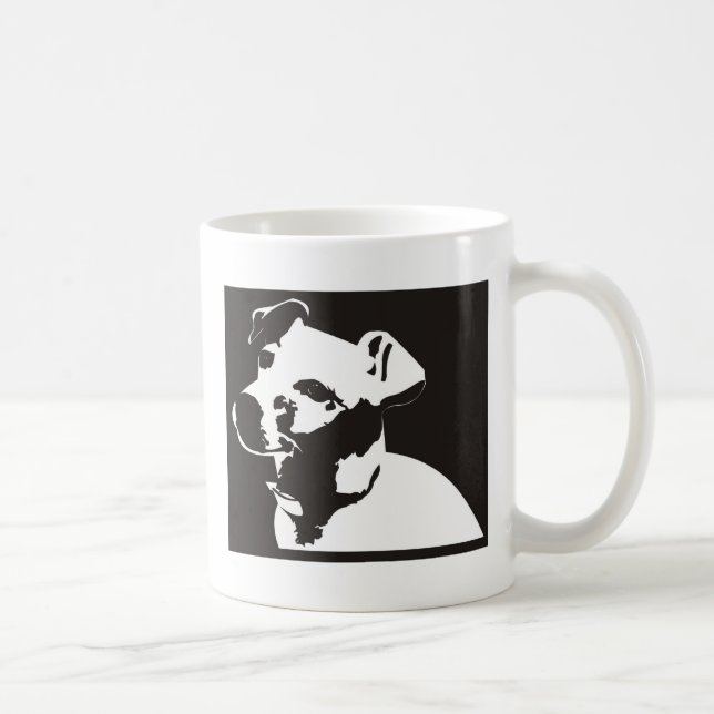 Taza De Café Jack Russell Terrier (Derecha)