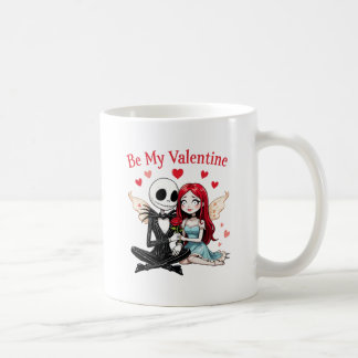Taza De Café Jack Skellington y Sally Mug - Sé mi Valentín
