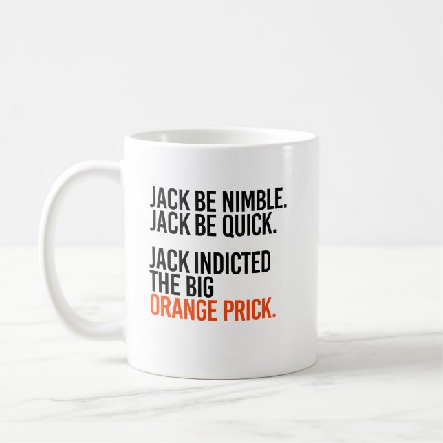 Taza De Café Jack Smith: Jack sea ágil (Izquierda)