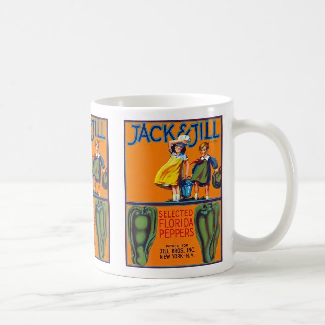 Taza De Café Jack y pimientas de Jill la Florida (Derecha)