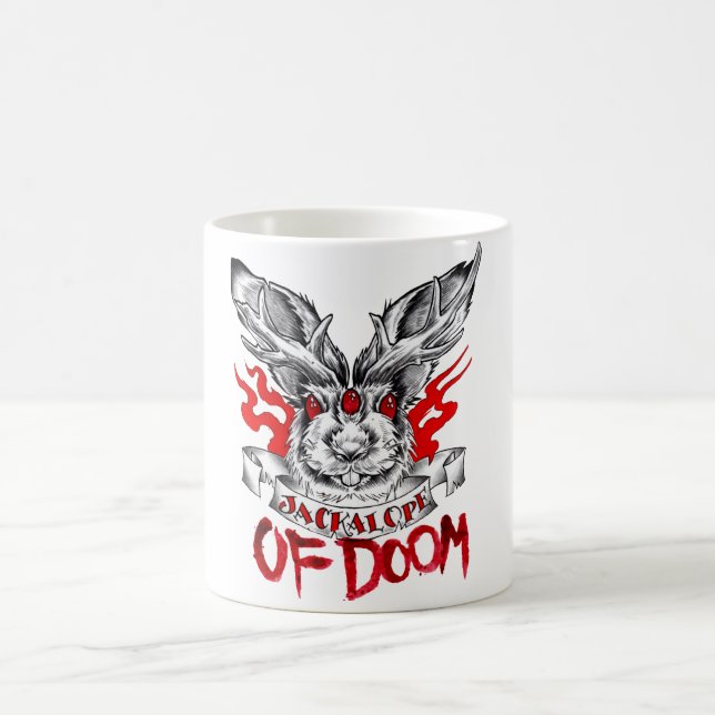 Taza De Café Jackalope de la condenación (Centro)