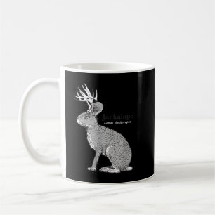 Taza De Café Jackalope Funny Rabbit