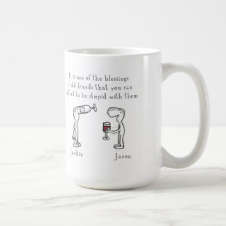 Taza De Café Jackie y Jason