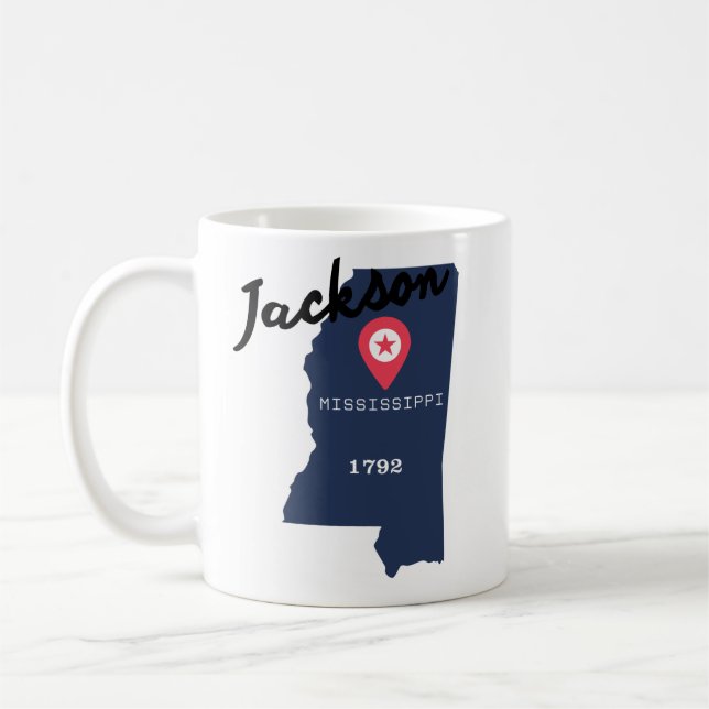 Taza De Café Jackson coffee Mug (Izquierda)