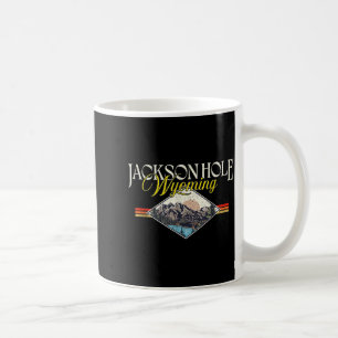Taza De Café Jackson Hole Wyoming Grandes Montañas Teton Antigu