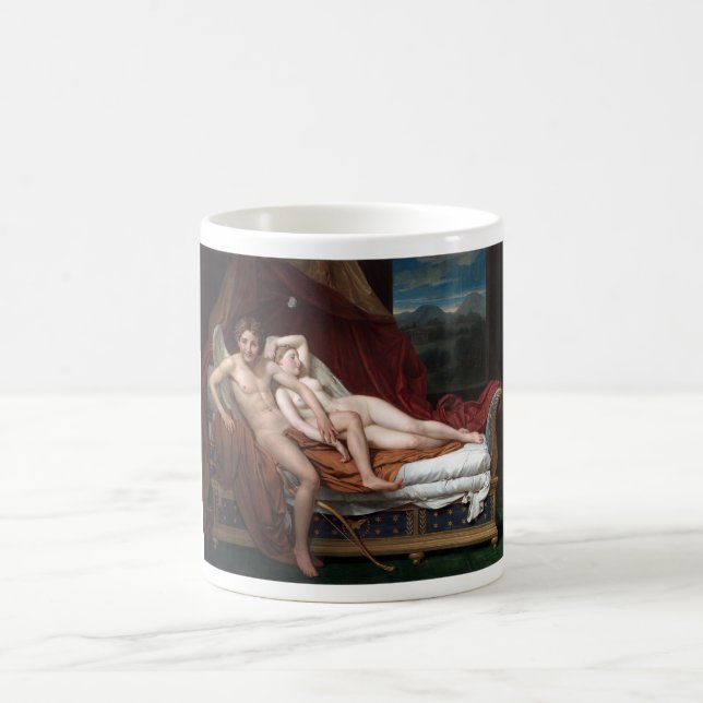Taza De Café Jacques-Louis David Cupid y Psyche (Centro)
