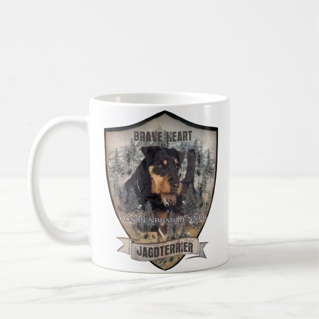 Taza De Café Jagdterrier Apache v. Renbrad  (Izquierda)